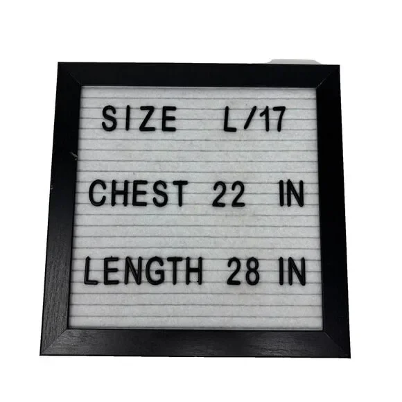 Hisdern Mens Blue Dress Shirt Size Large 17 Floral Flip Cuff - Picture 7 of 7